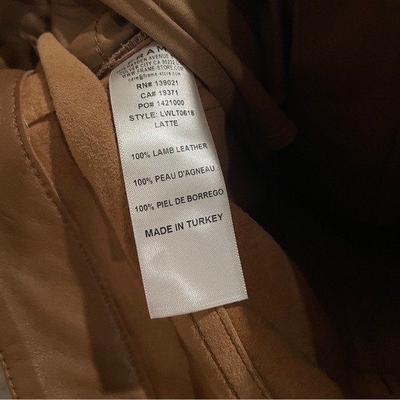 Frame leather Bermuda size 28 - Picture 7 of 7